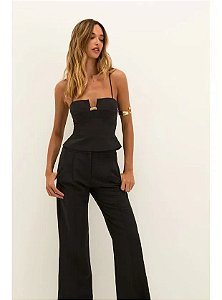 Top Vix Preto Modelo Bel Black