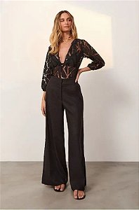 Conjunto Vix Calça + Camisa Preta