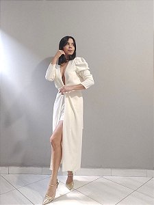 Conjunto Framed Gallerist Tunica + Short Offwhite