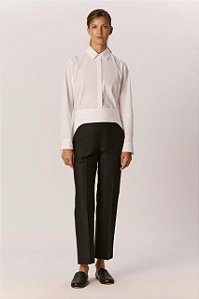 Calça Andrea Marquess Preta Alfaiataria