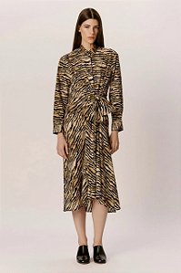Vestido Andrea Marques Estampa Animal Print