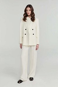 Conjunto NV Blazer + Blusa Offwhite