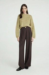 Calça NV Marrom Modelo Emília