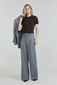 Calça NV Cinza Modelo Nine