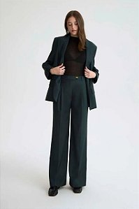 Conjunto NV Calça + Blazer Verde London