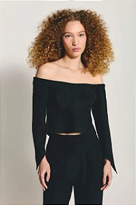 Blusa NV Preta Modelo Gina