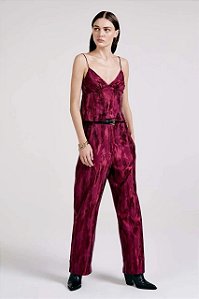 Conjunto NV Calça + Blusa Vinho