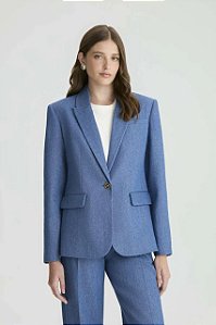 Blazer NV Azul Jeans Modelo Aria