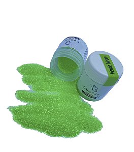 Glitter Cardozo Papers - Verde-Neon