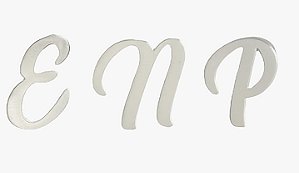 Letras de Acrílico - Prata
