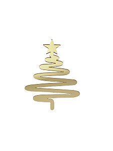 Mini Aplique Árvore de Natal - 6CM