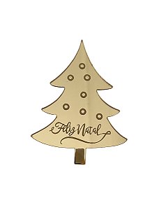 Mini Aplique Árvore de Natal 2 - 6CM
