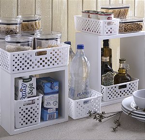 Cesto Organizador QUADRATTA 27 X 11 X 8 CM