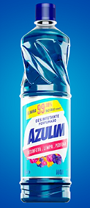 Desinfetante Azulim 1 Litro Wave
