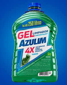 Limpador Gel Azulim Pinho 5kg