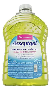 Asseptgel Sabonete Sem Aroma 5 Litros