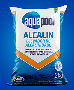 Aquapool Elevador de Alcalinidade Alcalin Granulado 2 KG