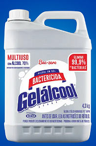Gelalcool 70° INPM 4.3KG