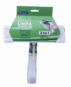 Multi Rodo Limpa Vidros Bompack 3 em 1 220ml UN