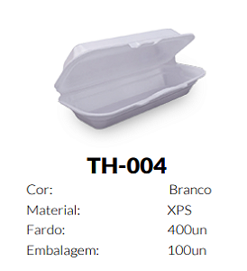 DOGUEIRA TOTALPLAST EPS TH-004 100UN