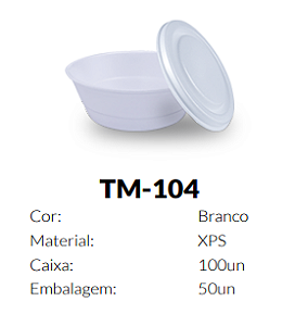 MARMITEX TOTALPLAST EPS C/TP TM-104 FD-187X65 MM