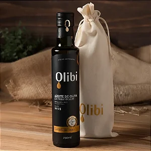 Olibi Safra 2025 para Presente - Azeite de Oliva Extravirgem Artesanal (250ml)