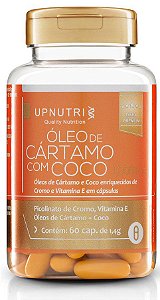 Óleo de Cártamo + Coco + Picolinato de Cromo + Vit. E (120 caps)