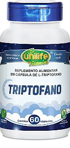 L-Triptofano - 300mg 60 caps Unilife