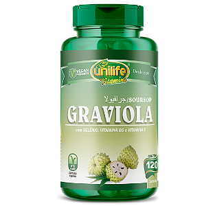 Graviola em Cápsulas 120und - (560mg) Unilife