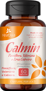 Calmin - Mix de Ervas Calmantes - 60 caps - Reativa