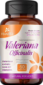 Valeriana Officinalis- 60 caps - Reativa