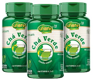 Chá Verde - Kit com 3 - 360 Cápsulas - Unilife