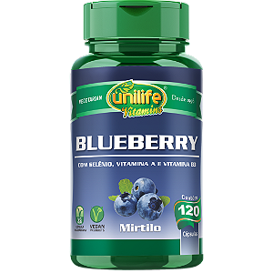 Blueberry Unilife - 120 cápsulas (550mg)
