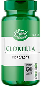 Clorella 60 cápsulas (500mg) - Unilife