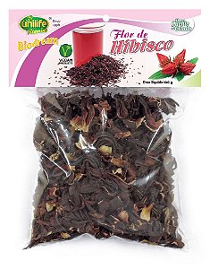 Flor de Hibisco para Chá 100g - Unilife