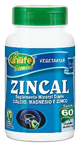 ZINCAL 60 Capsulas (950mg) - Unilife