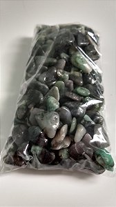 Pacote de pedra natural de esmeralda Rolada