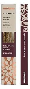 Incenso de Breu Branco, Cravo e Canela Premium Nirvana