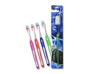 Escova Dental Cristal - Média