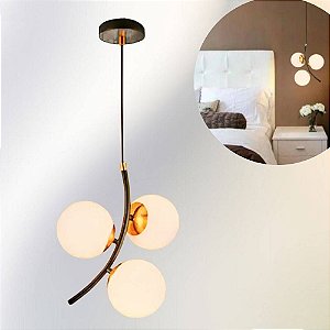 Pendente 3 Globos Yvapuru