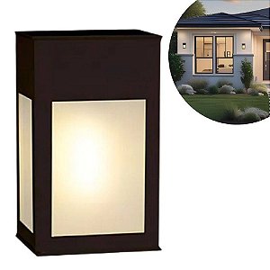 Arandela Bolt Quad 3 Fachos Preta