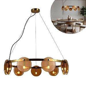 Pendente  Maasai Bronze / Marrom