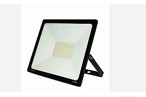 Refletor de Led 20W 6000K Bivolt IP65 Preto Smd