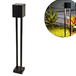 POSTE BALIZADOR QUAD 2 HASTE PA-406 PMT 50CM 1XGU10 MR16