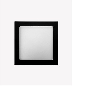 PAINEL SOB QUAD 18W ALUM 3000K PRETO