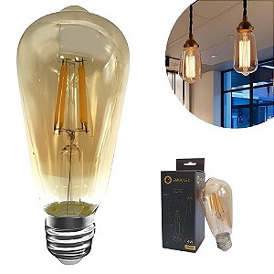 Lâmpada Vintage Led Filamento  4w 2200k St58 E27