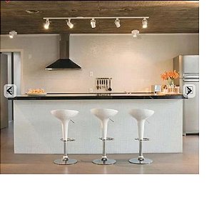 Spot Para Trilho 10W 3000K Bivolt Branco