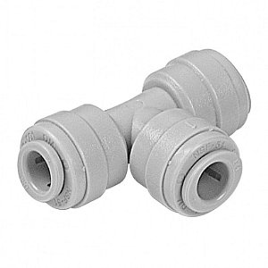 DMFIT- Conexão Rápida União TEE 3 Saídas (Tubo 3/8" x Tubo 3/8" x Tubo 3/8") - ATU060606