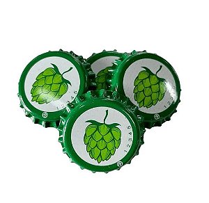 Tampinha Flor de Lúpulo Pry Off 26MM (50 Unidades)