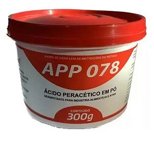APP 078 Peracético em Pó - Sanitizante